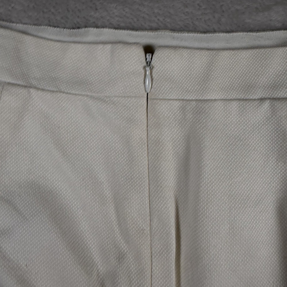J Crew Ivory Crochet Lace Skirt Womens 4 Lined Cottagecore Feminine - Picture 8 of 13